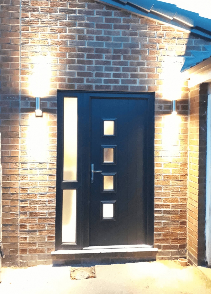 we install solid core front doors in Kent